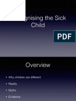 Recognising Sick Child