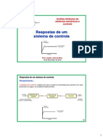 Aula 02 - Tipos de Reposta de Um Sistema de Controle