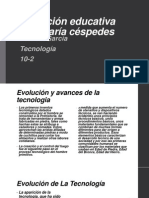 Evolucion y Avanses de La Tecnologia