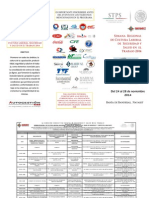 Actividades de la Semana Regional de Cultura Laboral, Seguridad y Salud en el Trabajo 2014