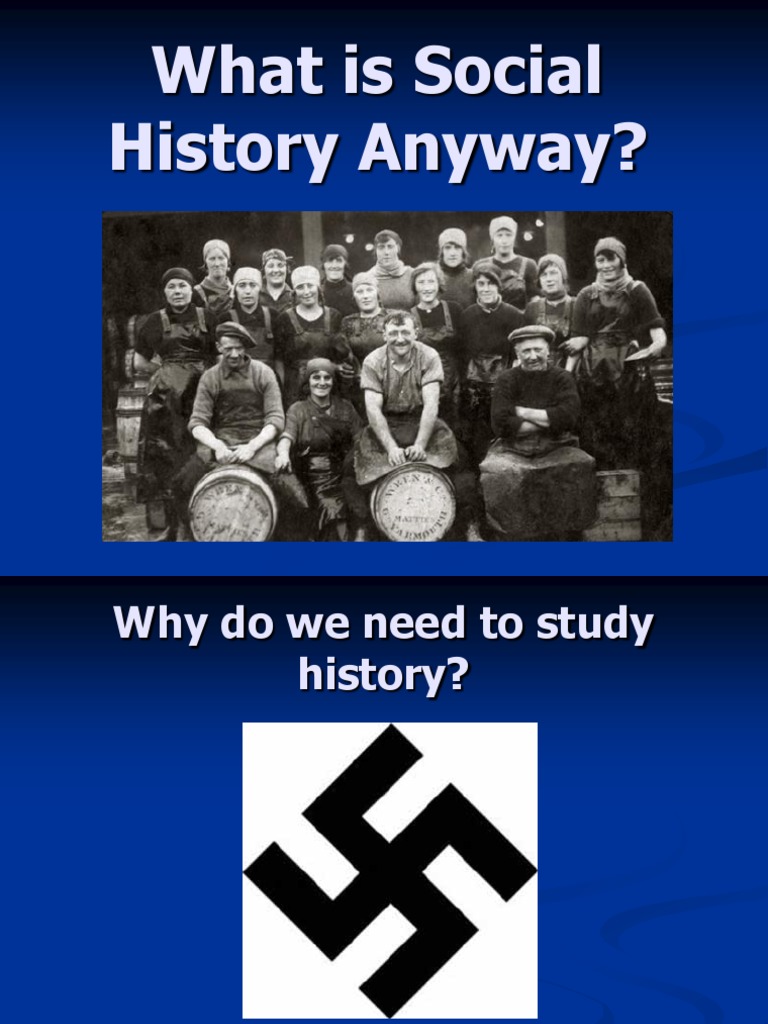 What Is Social History PDF