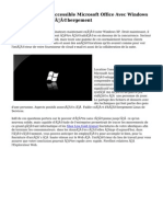 N'Importe Où Accessible Microsoft Office Avec Windows Application de L'Hébergement