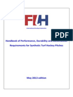 FIH Handbook Provides Requirements for Synthetic Hockey Turf