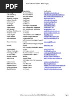 Contact List - Updated November 2014