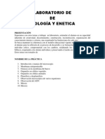 Laboratorio de Biologia y Genetica