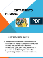 Comportamiento Humano Presentacion