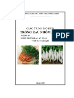 (Ebooks) - Giáo Trình Mô Đun - TR NG Rau Nhóm Ăn C - B NN&PTNT