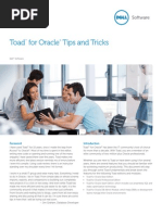 Download 75 Toad for Oracle Tips by rhsabbir007 SN247803761 doc pdf