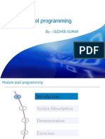 Module Pool Program