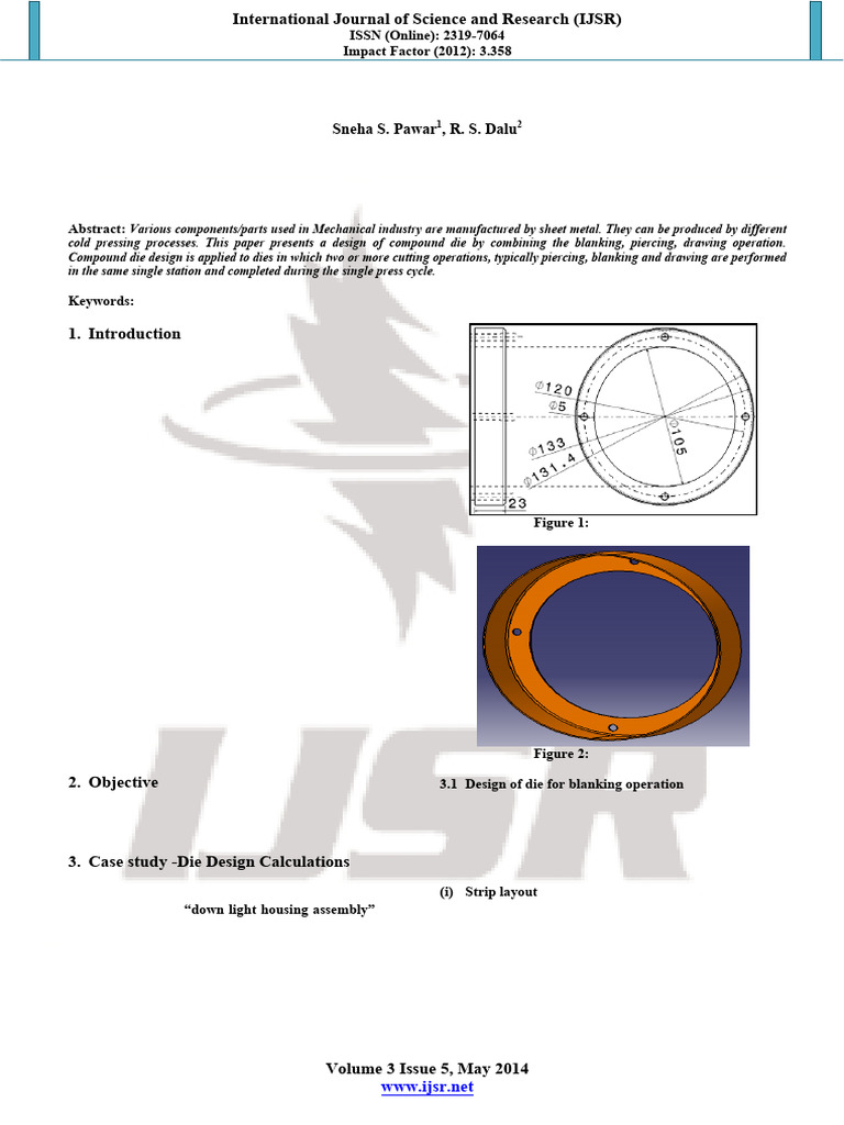 compound die.pdf | Industries | Production And Manufacturing
