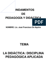 ladidcticadisciplinapedaggicaaplicada-120726120054-phpapp01