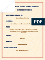Segundo Parcial Comparación Del PND 2007-2012 y 2013-2018 Lizzet Zárate Méndez