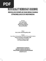 Download Masyarakat Membangun Harmoni Resolusi Konflik Dab Bina Damai Etnorelijius Di Indonesia-2013 by Willd Zidnii SN247811061 doc pdf