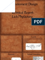 3D Enviroment Design Technical Report: Lich Phylactory