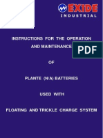 Battery O and M Manual