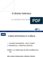 O Direito Hebraico