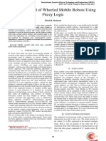Motion Control of Wheeled Mobile Robots Using Fuzzy Logic: Ritesh B. Meshram