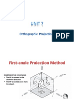 Unit - 5 Orthographic Projections