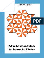 Matematika Laisvalaikiu (M.gardneris) (1980)