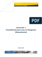 Lectura No 1 - Procedimiento para Crear Un Histograma Manual