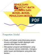 Penulisan Modul