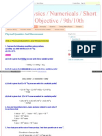 Phy9 Blogspot Com P Physical Quantities and Measuerments HTM