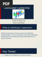 Distributed Leadership