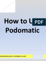 Marivic - Gutierrez - How To Use Podomatic