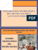 Exploración Neurológica Del RN y Lactante Pequeño