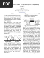 Modeling of Electric Motors For Electromagnetic Compatibility Analysis