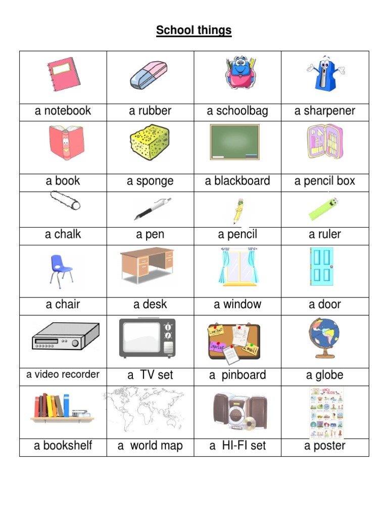 Classroom Essentials List | PDF | Games & Activities