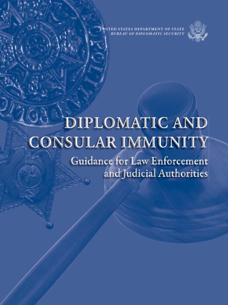 Diplomatic and Consular Immunity PDF