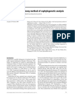 A Data Based Parsimony Method of Cophylogenetic Analysis