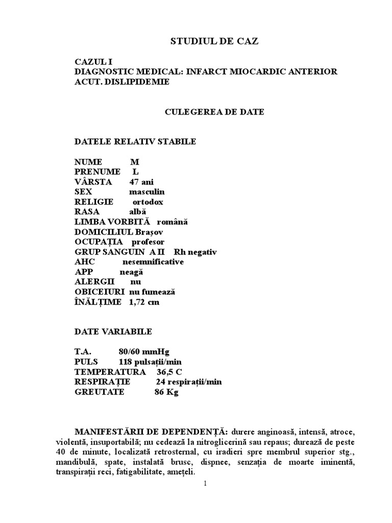 Studiu de Caz | PDF