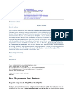 15-Proc Giorgian Hosu Recuzare Request For The Prosecutors To Resign Dicot 390-D-p-2006 June 2014