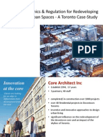 Design, Economics & Regulation For Redeveloping Challenging Urban Spaces - A Toronto Case-Study