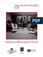 Performance Management Survey