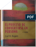 Rogers,Carl Proceso Convertirse en Persona