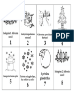 Adventa Kalendars 2014, Lapiņas
