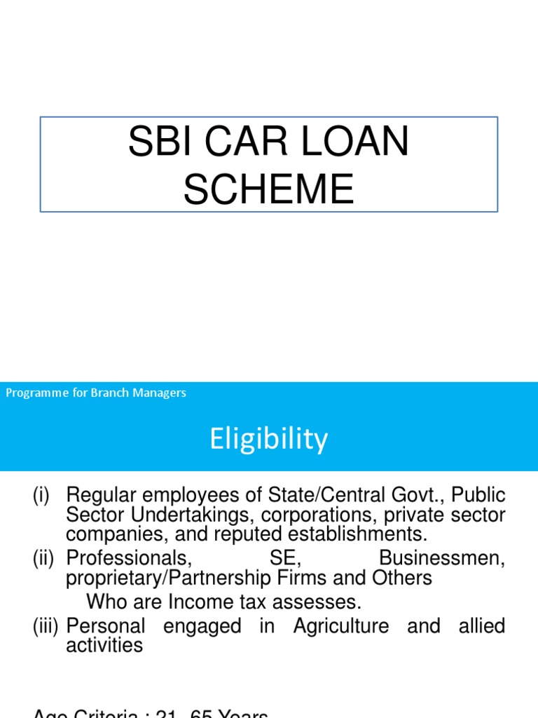 sbi interest rate on used car loan