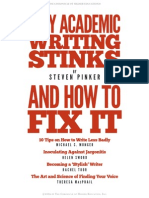 PINKER_et Al_Why Academic Writing Stinks and How to Fix It