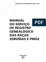 Manual Do Reg Genealogico e PMGZ