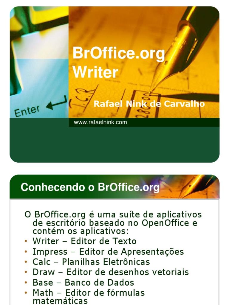 Apostila de BrOffice Writer | PDF | Informática | Programas