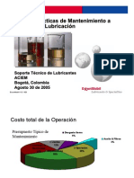 El Analisis de Aceite Como Una Buena Practica de Manteni