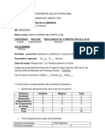 Trabajo Casa Licorera Del Norte LTDA