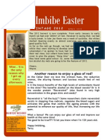 Imbibe Easter: Vintage 2011..