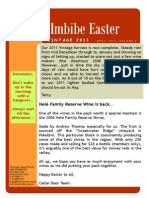 Easter 2011 Newsletter 