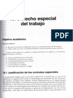 Derecho Especial Del Trabajo