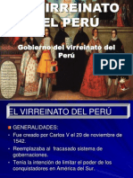 Organización Política Del Virreinato