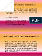 Proceso de Diseño de Sistemas